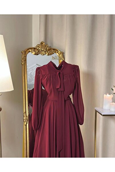 vanus fashion 5653 -فستان أنيق بتصميم كلاسيكي