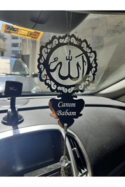 RetroLazer Ayna Pleksi Araba Dikiz Aynası Süsü GÜMÜŞ A1