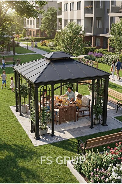 FSHOME FS GRUP | Bahçe Kamelyası / Çardak 4x3 m