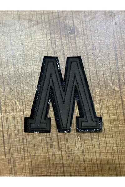 Gönülden Tasarım 8x8 Cm W Accesoriu pentru cusut cu emblema cu litere