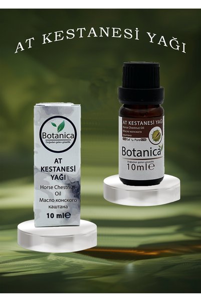 botanica 100% Natural Horse Chestnut Oil 10 ml - Anti-Fatigue Relaxing Massage and Leg Care