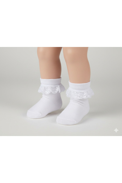 Katia&Bony Baby Girl Tulle Accessory Socks