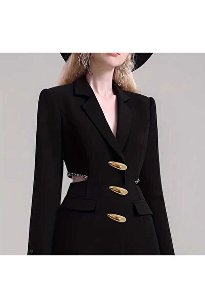 beyna aksesuar زر معدني ذهبي 3.5 سم 1 عبوة 3 قطع