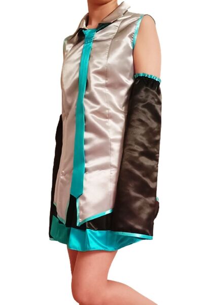 GALAXYBUTIQUE Anime Hatsune Miku Cosplay Elbise