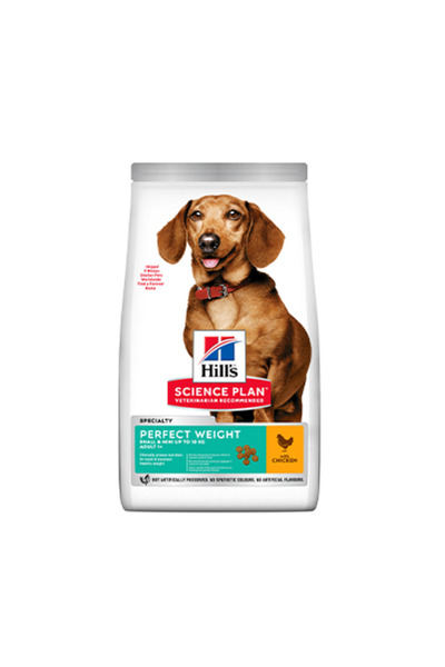 Hill's وزن مثالي لحم الدجاج الصغير الصغير من سلالات الطعام للكلاب البالغة 1.5...