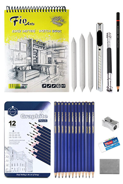 ACUTO Fio A5 كراسة الرسم الحلزونية 90 جرام حافظ على ابتسامة الفحم مجموعة رسم ...