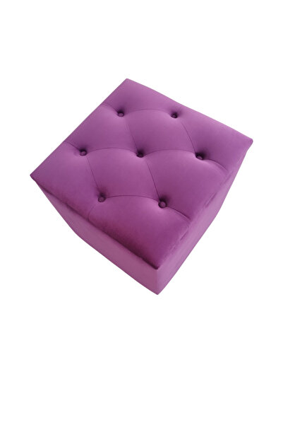 OEM Taburet patrat Chesterfield cu spatiu pentru depozitare