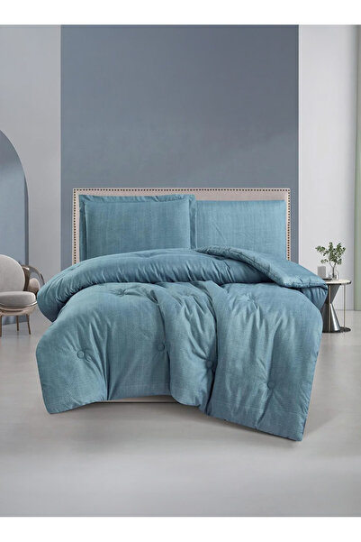 Melen طقم مفرش سرير صيفي مفرد ونص - 4 قطع - يناسب سرير بمقاس 200x120 - ليتون ...