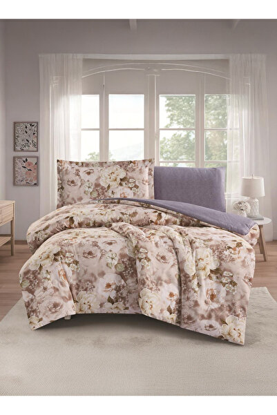 Melen طقم مفرش سرير صيفي مفرد ونص - 4 قطع - يناسب سرير بمقاس 200x120 - ليتون ...