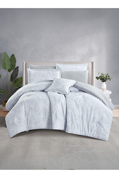 Melen Summer single and a half reversible bedspread set - 4 pieces - Fits a 2...