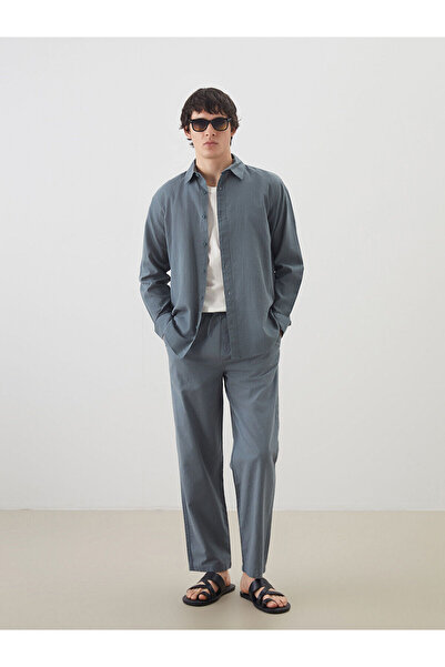 LC Waikiki XSIDE opuštenog kroja Lan mešovite muške pantalone