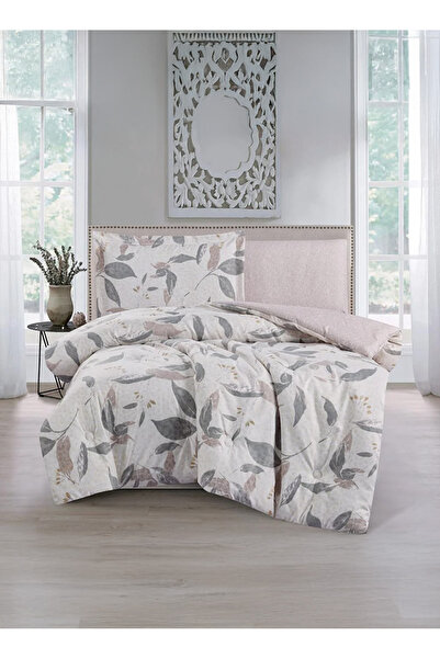 Melen طقم مفرش سرير صيفي مفرد ونص - 4 قطع - يناسب سرير بمقاس 200x120 - ليتون ...