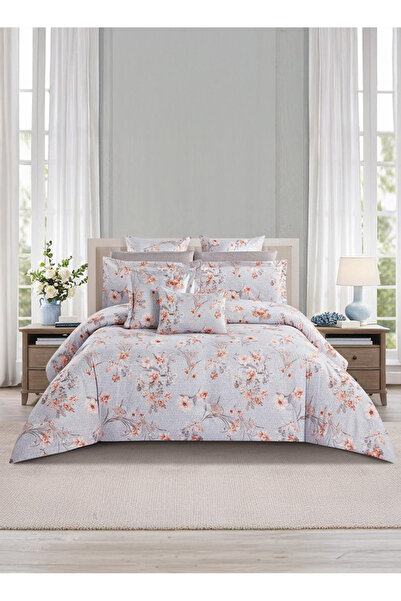 Melen طقم مفرش سرير صيفي مزدوج - 10 قطع - يناسب سرير بمقاس 200x200 - بريسا - ...