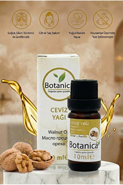 %100 Saf Soğuk Sıkım Ceviz Yağı 10 ml - Doğal Bronzlaştırıcı ve Güneş Lekesi Karşıtı