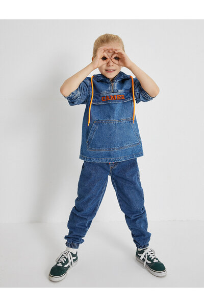 Koton Jachete Indigo închis pentru băiat