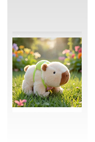 Genel Markalar Kahverengi Capybara 18cm bilek ve araba için oyuncak
