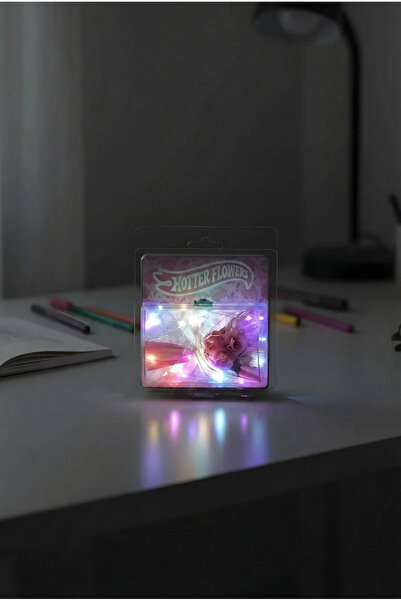 Gorgeous Minik Buket LED Işıklı Tasarım Solmayan Çiçekli Gül Buketi