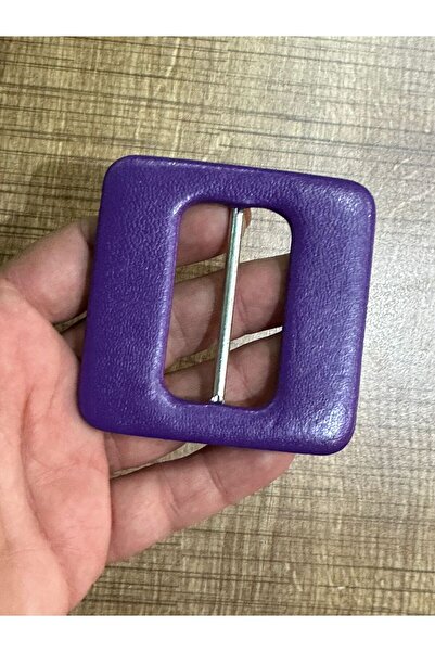 Gönülden Tasarım 7x7 cm Koža Torba Kaiš Kopča crvena