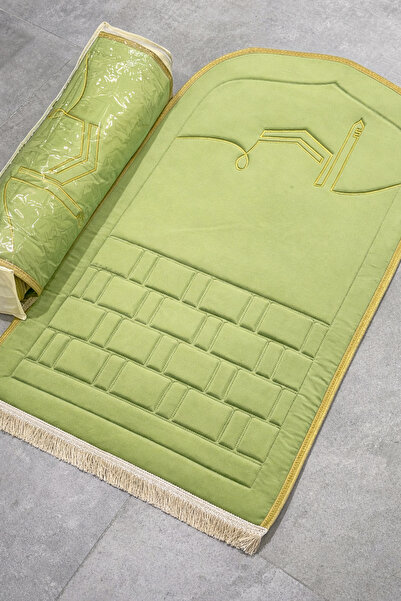 AYHANHOME Covor de rugăciune ortopedic cu model Kaaba minim, burete fără dure...