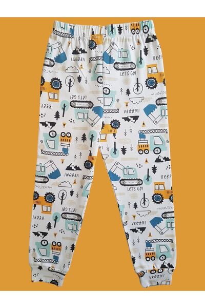 Çamaşır Bahçesi Long-Sleeved Patterned Kids Pajama Set #printedkidspajamas #laundrygarden #scooppattern