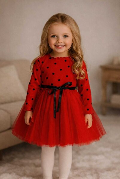 Şirin Şeyler Butiği Linda rochie tutu prințesă cu mâneci lungi pentru fetiță,...