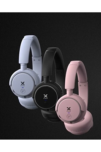 Syrox Kulaküstü Kablosuz Bluetooth Kulaklık Hafıza Kartı Girişli