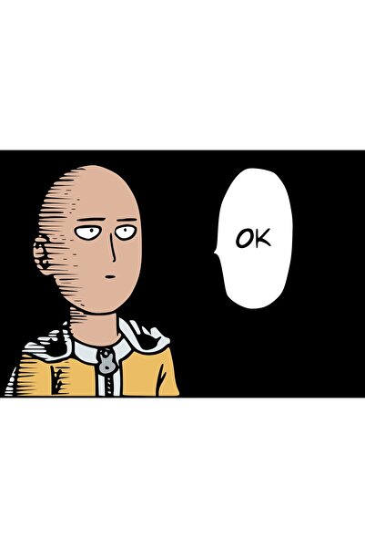 OEM Poster One Punch Man Saitama OK, 61x90cm, Zumzeria