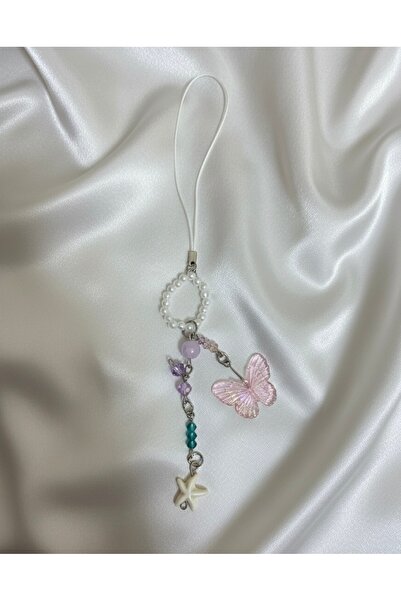 VESPERASTOREE حقيبة تشارمي لتزيين الهاتف باللؤلؤ