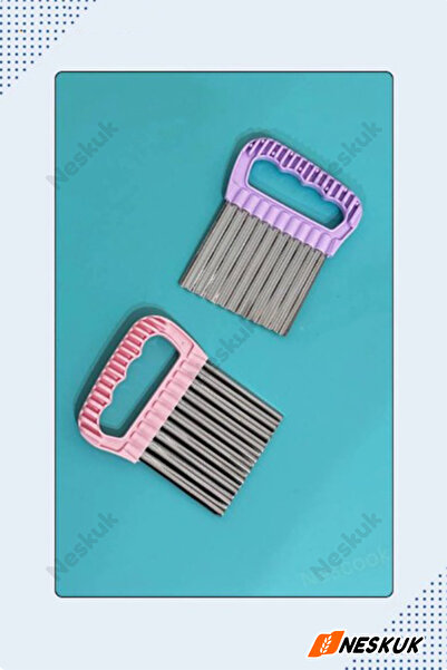 Neskuk قطاعة البطاطس والجزر، آلة تشكيل العجين، لون أرجواني