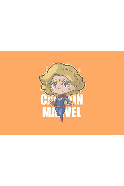 OEM Poster Căpitanul Marvel Chibi, 61x90cm, Zumzeria