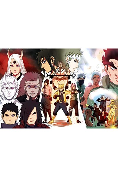 OEM Poster Naruto Shippuden Anime, 61x90cm, Zumzeria