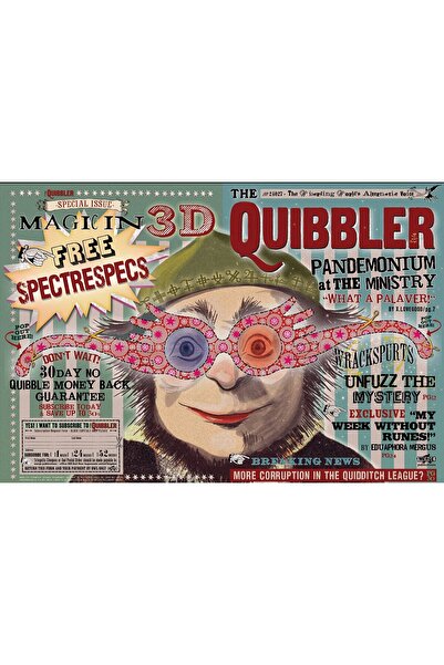 OEM Poster Harry Potter Quibbler, 61x90cm, Zumzeria