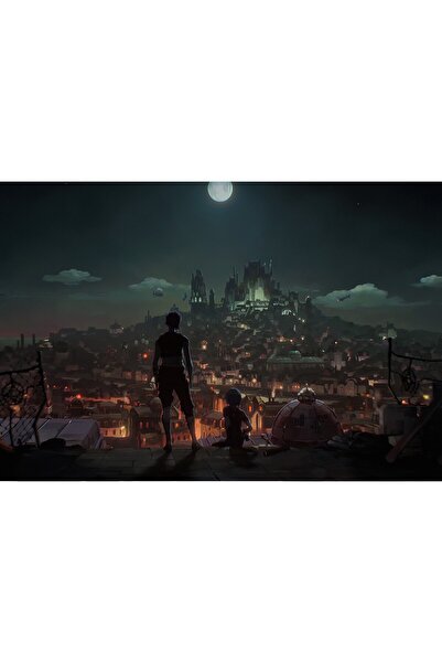 OEM Poster Jinx și VI Arcane City Artwork, 61x90cm, Zumzeria