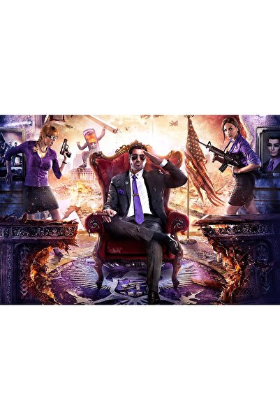 OEM Posterul Saints Row Președintele, 61x90cm, Zumzeria