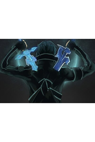 OEM Poster Sword Art Online Kirito Swords, 61x90cm, Zumzeria