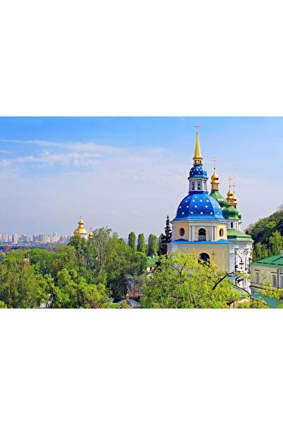 Zumzeria Canvas painting City View In Spring, 80x50cm, canvas painting1108,
