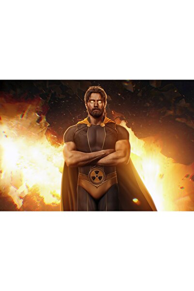 OEM Posterul lui Henry Cavill în rolul lui Hyperion Titan, 61x90cm, poster190...