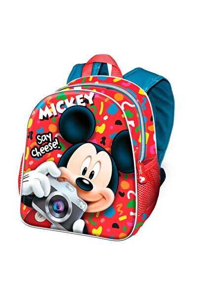 Mickey Mouse Ghiozdan Mickey Mouse Say Cheese 30x26x10cm