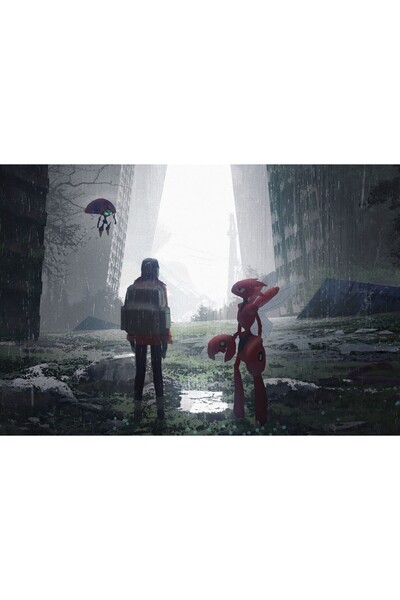 OEM Poster Ploaie și Ploaie, 61x90cm, poster2856, Zumzeria