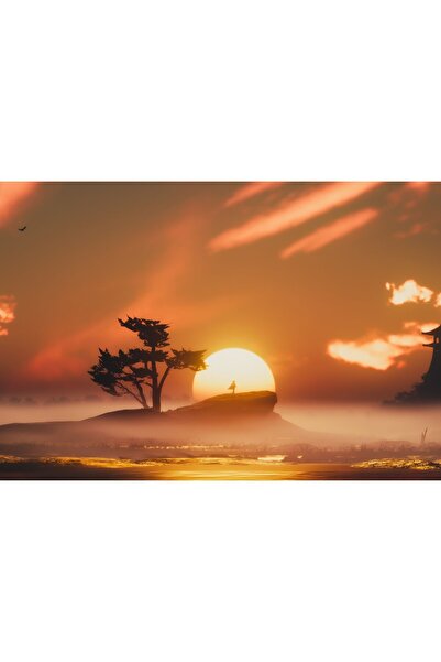 OEM Poster 2022 Fantoma din Tsushima, 61x90cm, poster1448, Zumzeria