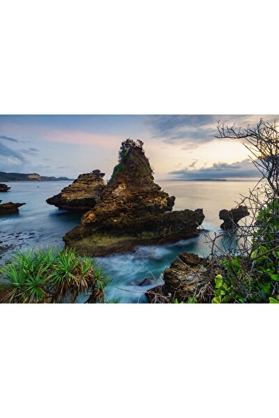 Zumzeria Tablou Canvas Gunung Tunak Nature Park In Central Lombok, 80x50cm, t...