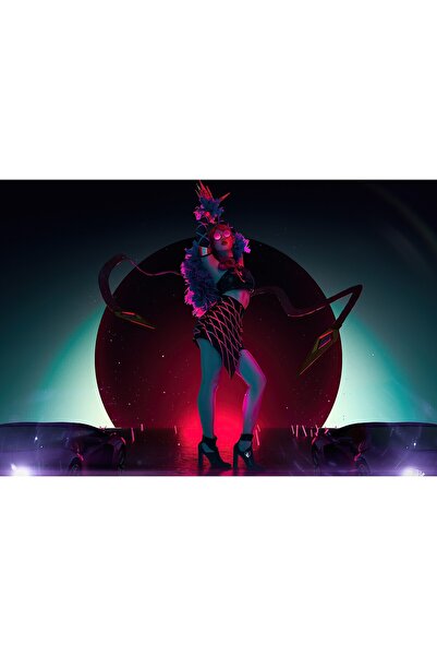 OEM Poster Fotografie Cosplay Evelynn Kda, 61x90cm, poster1943, Zumzeria