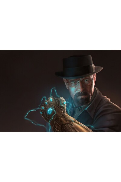 OEM Poster Heisenberg Eu sunt cel care fotografiază, 61x90cm, poster2466, Zum...