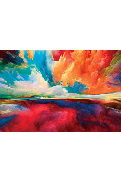 Zumzeria Pictură pe pânză Nori Spectrali, 80x50cm, canvas413,