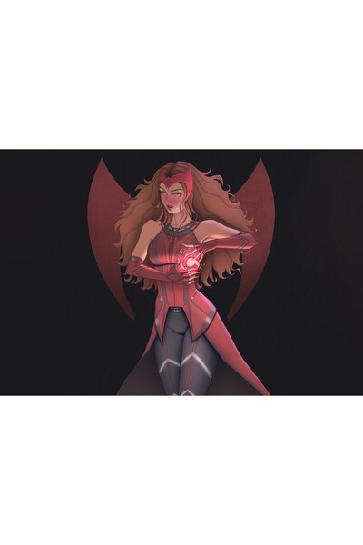 OEM Poster Wanda Maximoff Minimal, 61x90cm, poster1346, Zumzeria