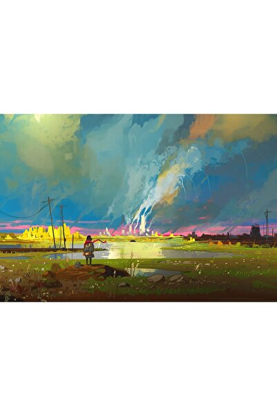 OEM Poster Ziua În Flăcări, 61x90cm, poster1705, Zumzeria