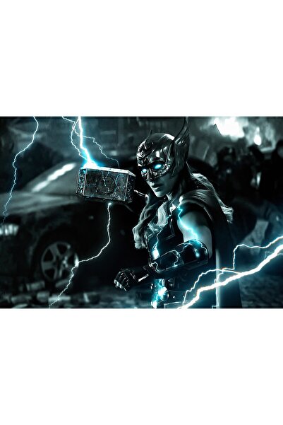 Zumzeria Картина върху платно Могъщият Тор, 80x50см, tableau666