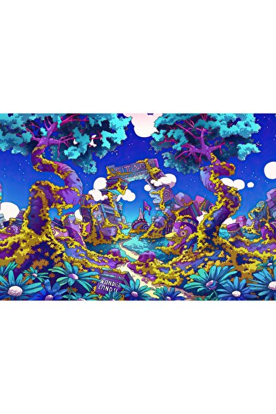 OEM Poster Țara Minunilor II, 61x90cm, poster2191, Zumzeria