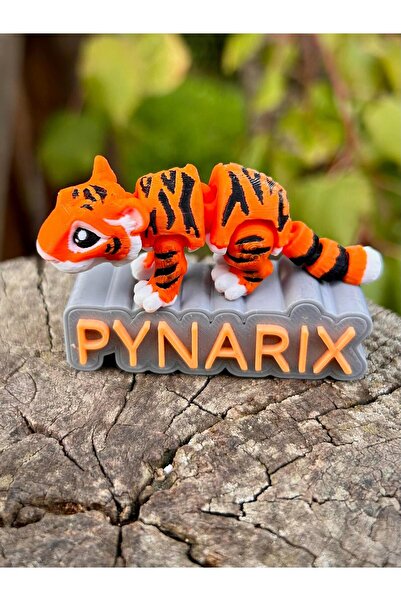 pynarix Kaplan Figür Oyuncak - Ormanın Minik Meraklı Gücü Yavru 🐯🌿3D Hareke...