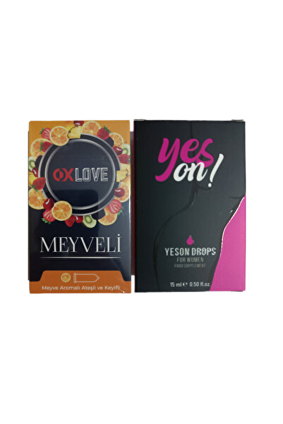 Armoni YES ON 15 ML DAMLA & MEYVELİ PREZERVATİF